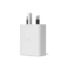 Official Google Pixel 5 6 7 8 Pro USB-C Fast Charger Plug Only 30W White GA03499 - £15.66 GBP