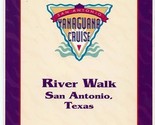 Yanaguana Cruise Souvenir Photo in Folder River Walk San Antonio Texas  - $17.82