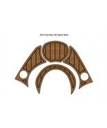 2012 Sea Ray 185 Sport Bow Pad Boat EVA Foam Faux Teak Deck Floor Mat Fl... - $341.92 CAD
