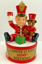 Campbell&#39;s Soup Kids 100th Birthday Anniversary Drummer Boy Drum Ornamen... - $15.83