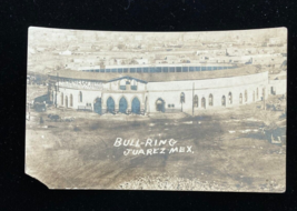 Bull-Ring Juarez Mexico RPPC Postcard - $20.00