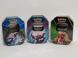 Lot Of 2 (TINS ONLY / NO CARDS) Pokemon TCG V Powers Trading Card Game - £5.41 GBP