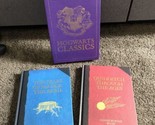 2001 J.K. Rowling Classics Hogwarts Boxed Book Hardcover Set  lot - $14.80