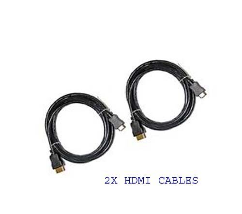 Primary image for 2X HDMI Cables for Sony HDR-CX580 HDR-PJ260 HDR-PJ260E HDR-PJ260V HDR-PJ260VE