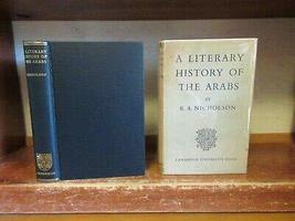Old A Literary History Of The Arabs Book 1956 Reynold A. Nicholson Koran Islamic - £544.55 GBP