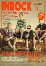 Inrock Nov 2007 11 Japan Music Magazine Backstreet Boys My Chemical Romance - £29.04 GBP