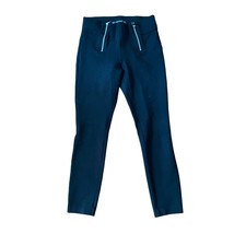 Zara Trafaluc Collection double zip pullon elastic waist pants medium bl... - $26.83