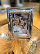 Burnes Silver Tone Decorative PictureFrame with a box album  - $24.75