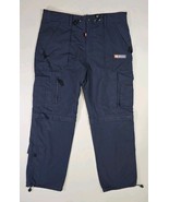 DIESEL Y2K Vintage Tech Cargo Pants Convertible Techno Rave Punk Skater ... - €71,83 EUR