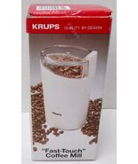KRUPS Vintage Fast-Touch Coffee Bean Mill Grinder Type 203 W/ Manual &amp; Box - $436.88 MXN