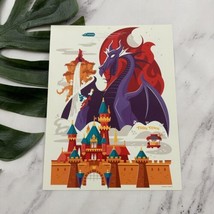 Disneyland 60th Anniversary Art Print Decades Caley Hicks 85-94 Fantasmic - £33.27 GBP