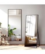 Nicbex Full Length Mirror With Stand, 56&quot;X19&quot; Aluminum Alloy Frame Floor... - £49.38 GBP