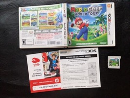 Mario Golf World Tour Nintendo 3DS 2DS 2014 Complete CIB US Version Working - $103.91