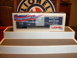 Lionel 6-9215 Norfolk & Western Boxcar with original box - $25.00