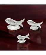 925 Argento Vero Stupefacente Pesce per Lal Kitab Red Libro E Astrologic... - €42,42 EUR+