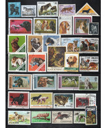 Dogs Stamp Collection MNH/Used All Different Pets Labradors ZAYIX 0824S0016 - $7.16