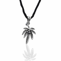 Unico Stile Albero di Palma Argento Vero Eccellente Regalare Unisex Cion... - $29.06