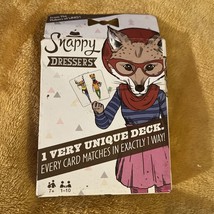Snappy Dressers Matching Game Card Deck - Well-Dressed Animals New - $7.70