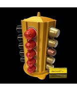 Nespresso Coffee Capsule Dispenser Golden metal 3d print makineta shape - $142.20 CAD