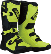 Moose Racing S18 Youth M1.3 MX Boots Offroad Black/Hi Viz 4 - £95.88 GBP