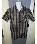 Oakley Short Sleeve Woven Regular Fit Shirt Size Medium Men&#39;s NEW - $34.20