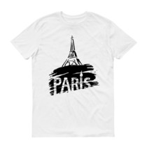 Paris Eiffel Tower T-Shirt Recreational Unisex T-Shirt - £15.17 GBP