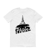 Paris Eiffel Tower T-Shirt Recreational Unisex T-Shirt - $18.99