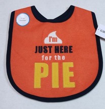 Carter&#39;s Thanksgiving Bib Here for the Pie for Boy or Girl Extra Large - $18.34 MXN