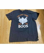 Halloween T Shirt “I’m Just Here For The Boos” Mission Ridge XL - $10.97 CAD
