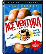 Ace Ventura Collection DVD : Pet Detective and When Nature Calls New - $8.90