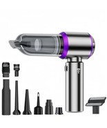 Handheld Vacuum Cleaner Cordless, 6 In 1 Rechargable Handheld Car Vacuum... - $101.99