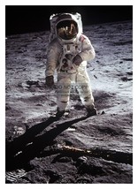 Buzz Aldrin Apollo 11 Astronaut On The Moon Portrait 5X7 Nasa Photo - £6.66 GBP