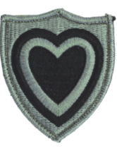 ACU PATCH - 24th (XXIV) CORPS WITH HOOK &amp; LOOP NEW :KY23-10 - £3.10 GBP