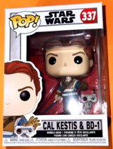 Cal Kestis &amp; BD-1 Funko Pop 337 Star Wars Movies Vinyl Figure jedi fallen order - £16.35 GBP