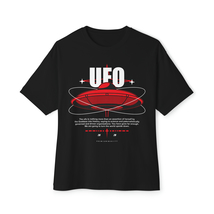 Unisex Oversized T-shirt Ufo Y2K Style - £23.62 GBP