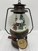Lighted Snow Musical Globe Lantern By Well Dressed Home Plays “O Holy Night” - £28.38 GBP