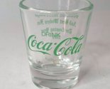 Coca Cola Shot Glass 1969 NYE Seasons Greeting Christmas Coke - £7.87 GBP