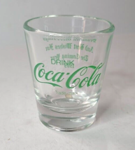 Coca Cola Shot Glass 1969 NYE Seasons Greeting Christmas Coke - $9.85