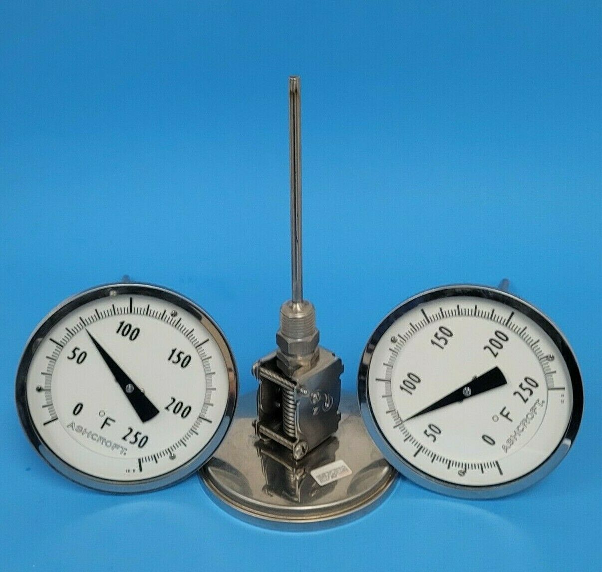 Primary image for 3 NEW ASHCROFT 250-2874 FLUID THERMOMETERS 2502874