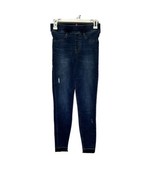 Spanx Women’s Distressed High Rise Ankle Skinny Blue Jeans Size XS Style... - £19.41 GBP