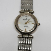 Ladies Anne Klein Women’s Diamond Accent Mother-of-Pearl Dial Silver Watch - $30.85 CAD
