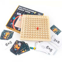 Wooden Montessori Multiplication Board Game - £23.50 GBP