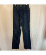Murjani Vintage High Rise Tapered Jeans Made in Hong Kong 100% Cotton Sz 13 - $95.72 CAD