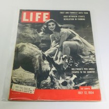 VTG Life Magazine: July 12 1954 - Hollywood&#39;s Pier Angeli Escapes to the Country - £10.43 GBP