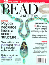 Bead &amp; Button Magazine June 2007 Issue 79 Metal Glass Colab, Two Tone Ch... - $6.50