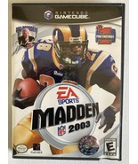 Madden NFL 2003 (Nintendo GameCube, 2002) Game And Case - $7.91
