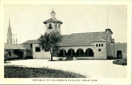 Vtg Postcard 1939 Golden Gate International Exposition Columbia Pavilion UNP - £4.69 GBP