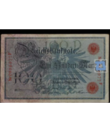 Germany 100 marks 1908 UNC banknote - $36.30