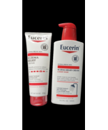 Eucerin Eczema Relief Cream 8 oz &amp; Eczema Cream Body Wash 13.50 oz  (Lot... - $536.59 MXN
