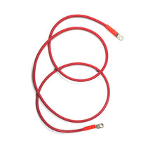 36&quot; Red Flexible Copper Welding Cables for RV, Car, Motorcycle - $213.16 MXN